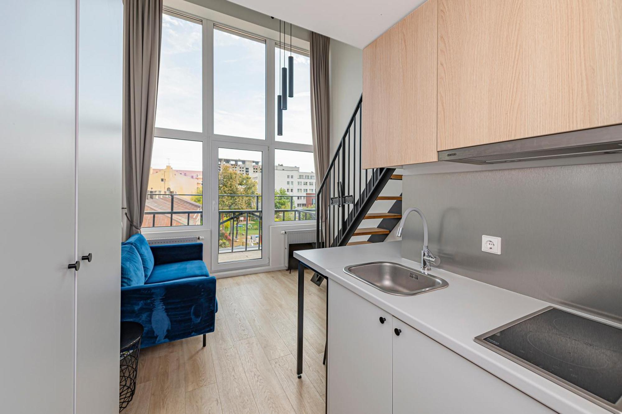 Апартаменты Mini Loft 1 Bd By Hostlovers